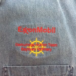 EXXON-MOBILE Refinery, Texas, Denim Shirt! 2003